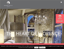 Tablet Screenshot of hotelbrunelleschi.fr